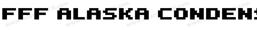 FFF Alaska Condensed字体转换